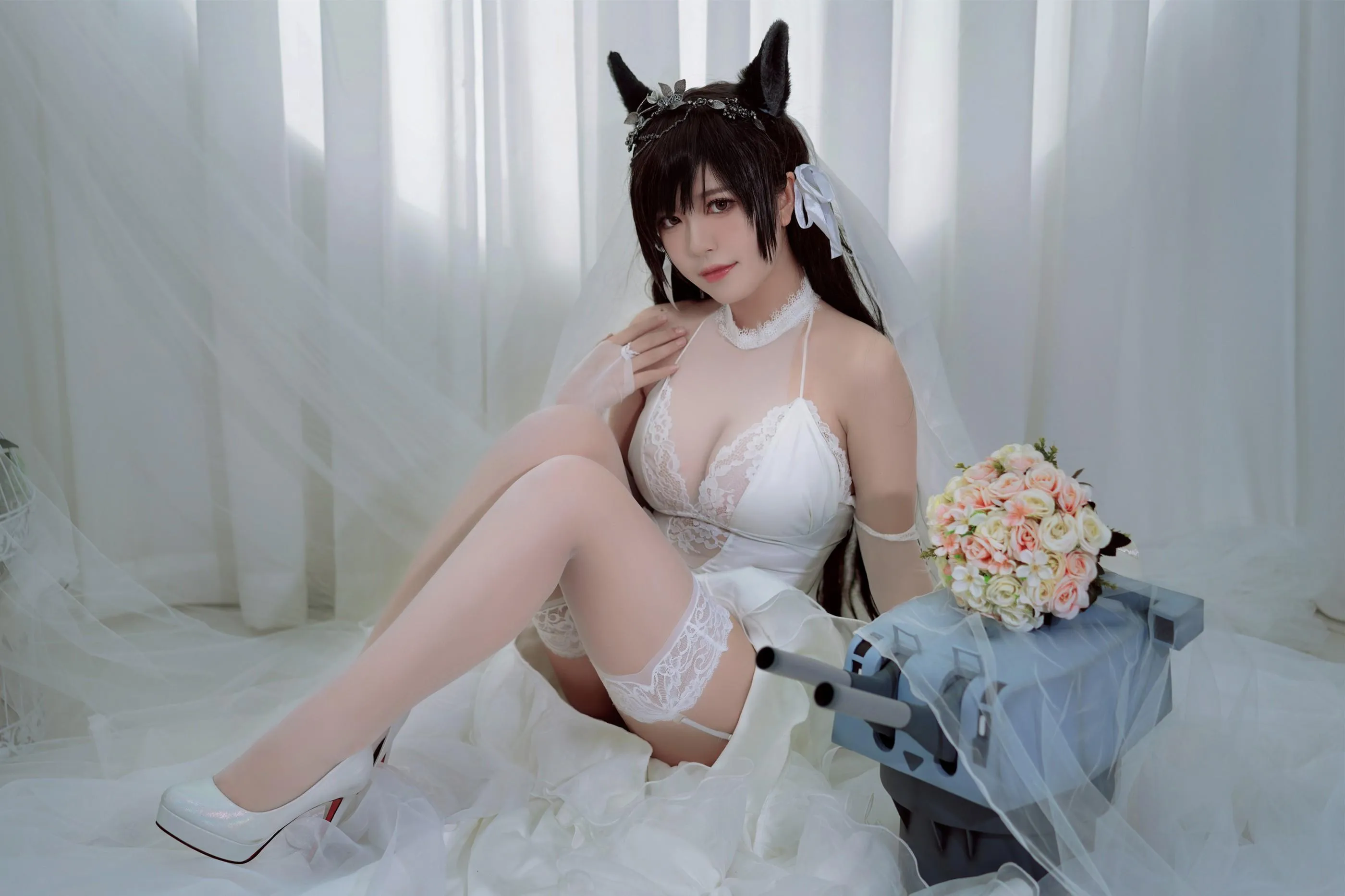 半半子 – NO.25 爱宕花嫁 [30P]插图8